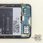 How to disassemble HTC Desire 700, Step 6/2