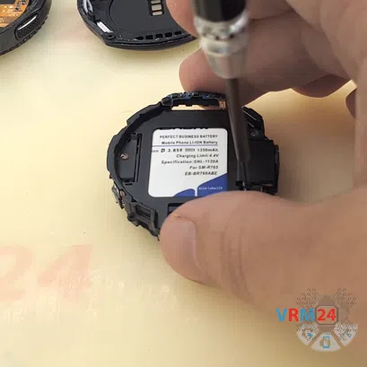 Samsung Gear S3 Frontier SM-R760 Battery replacement, Step 9/2