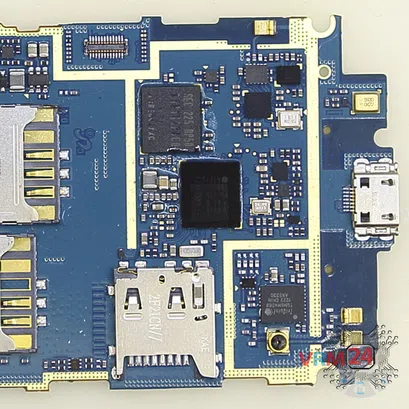 How to disassemble Samsung Star 3 Duos GT-S5222, Step 12/3