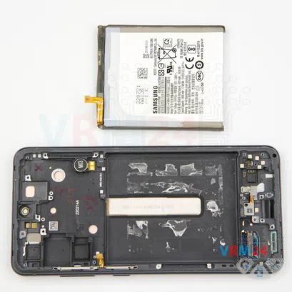 Como desmontar Samsung Galaxy S21 FE SM-G990 por si mesmo, Passo 18/2