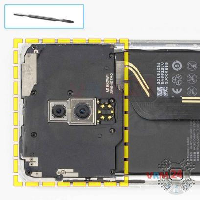 How to disassemble Meizu 16th M882H, Step 5/1