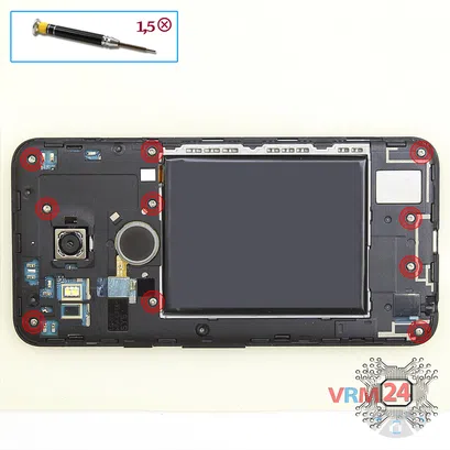 How to disassemble LG Nexus 5X H791, Step 3/1