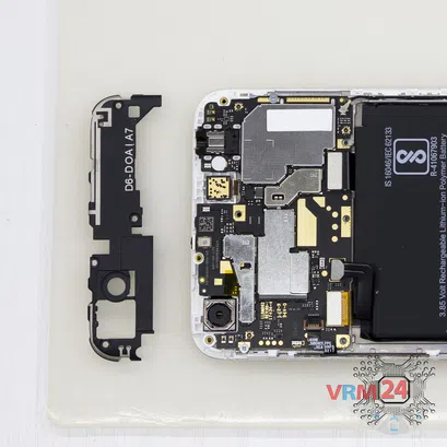 How to disassemble Xiaomi RedMi Note 5A, Step 10/2