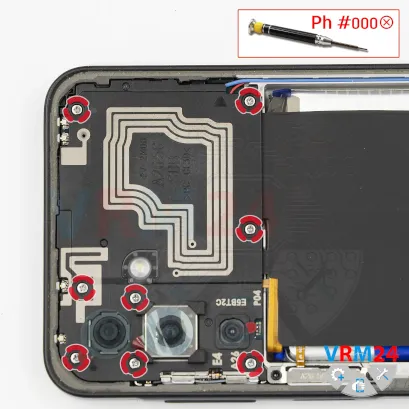 How to disassemble Samsung Galaxy A26 SM-A268, Step 4/1
