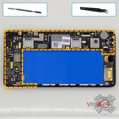 How to disassemble ZTE Blade HN, Step 7/1