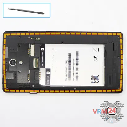 How to disassemble Huawei Ascend G700, Step 4/1