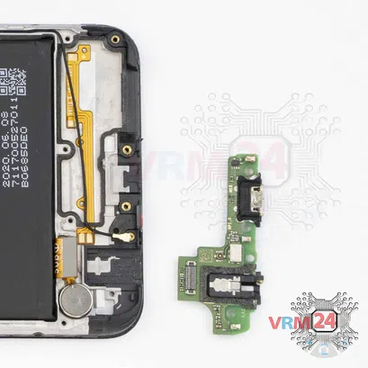 How to disassemble Samsung Galaxy A10s SM-A107, Step 10/2