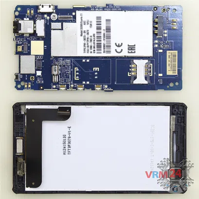 How to disassemble Sony Xperia E1, Step 8/2