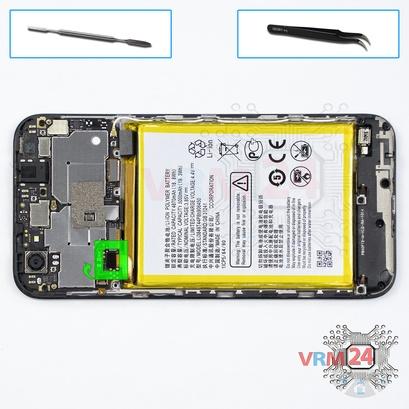 How to disassemble ZTE Blade A6, Step 6/1