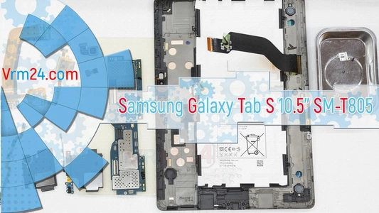 Revisão técnica Samsung Galaxy Tab S 10.5'' SM-T805