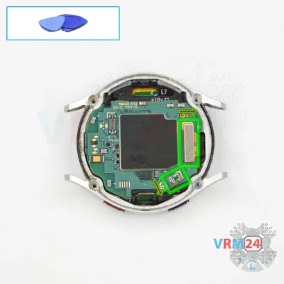 How to disassemble Samsung Galaxy Watch 4 SM-R870, Step 5/1