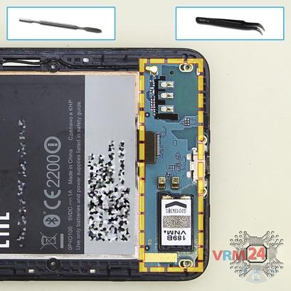 How to disassemble HTC Desire 700, Step 7/1