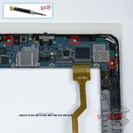 Cómo desmontar Samsung Galaxy Tab 8.9'' GT-P7300, Paso 15/1