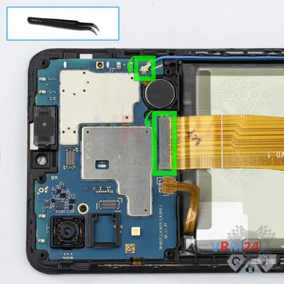 Como desmontar Samsung Galaxy A02 SM-A022 por si mesmo, Passo 12/1