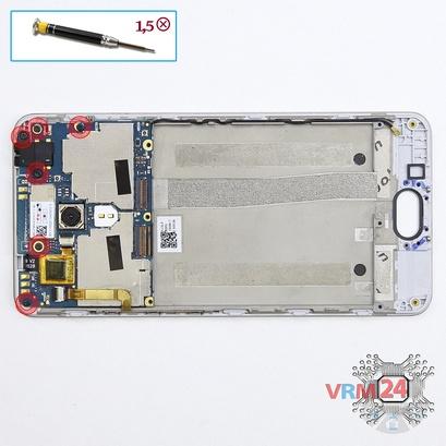 How to disassemble Meizu M3s mini Y685H, Step 14/1