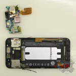 How to disassemble HTC One M9, Step 16/2