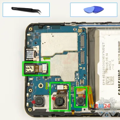 How to disassemble Samsung Galaxy A16 SM-A166, Step 17/1