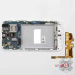 How to disassemble LG L90 D410, Step 5/3