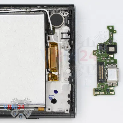 Como desmontar Sony Xperia XA2 Plus por si mesmo, Passo 11/2