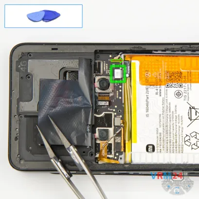 How to disassemble Xiaomi Redmi 14C, Step 8/1