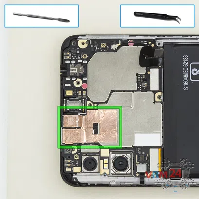 Cómo desmontar Xiaomi Redmi Note 6 Pro, Paso 14/1