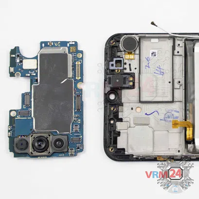 How to disassemble Samsung Galaxy M31 SM-M315, Step 16/2
