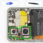 How to disassemble HONOR 200, Step 13/1