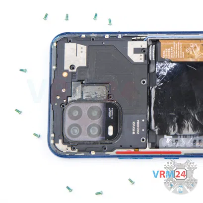 How to disassemble Xiaomi Mi 10 Lite, Step 4/2