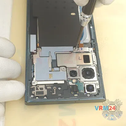 Como desmontar Samsung Galaxy S22 Ultra SM-S908 por si mesmo, Passo 5/3