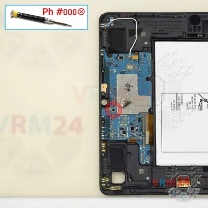 Como desmontar Samsung Galaxy Tab S5e SM-T720 por si mesmo, Passo 17/1