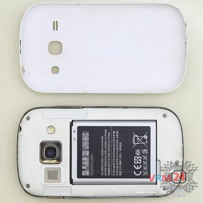 Cómo desmontar Samsung Galaxy Fame GT-S6810, Paso 1/1