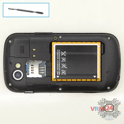 How to disassemble Samsung Google Nexus S GT-i9020, Step 2/1