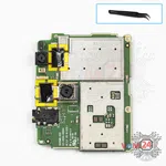 How to disassemble Asus ZenFone Go ZB552KL, Step 11/1