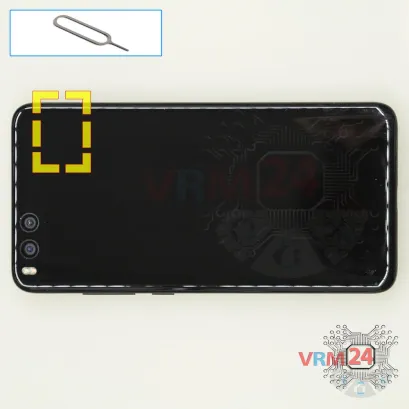 Как разобрать Xiaomi Mi Note 3, Шаг 1/1