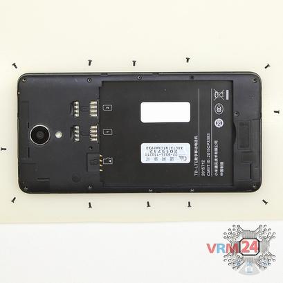 Como desmontar Xiaomi RedMi Note 2 Prime por si mesmo, Passo 3/2