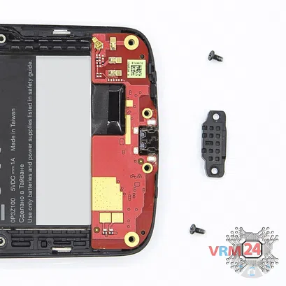 How to disassemble HTC Desire 500, Step 6/2