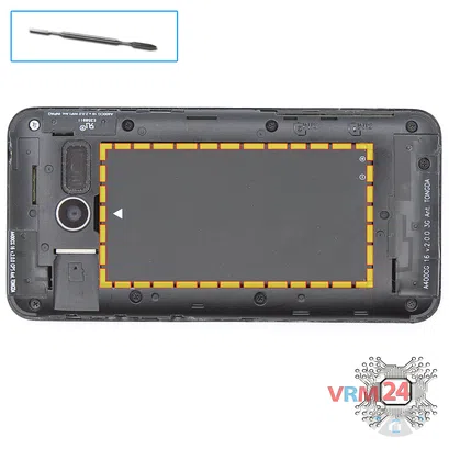 How to disassemble Asus ZenFone 4 A400CG, Step 2/1