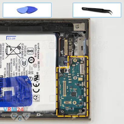 How to disassemble Samsung Galaxy S24 Ultra SM-S928, Step 12/1