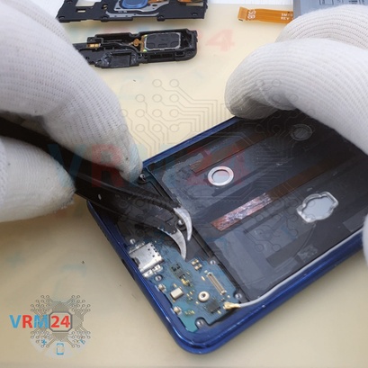 Cómo desmontar Samsung Galaxy A9 Pro (2019) SM-G887, Paso 13/3