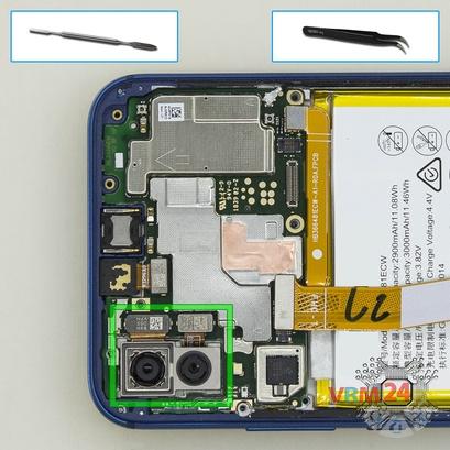How to disassemble Huawei P20 Lite, Step 17/1