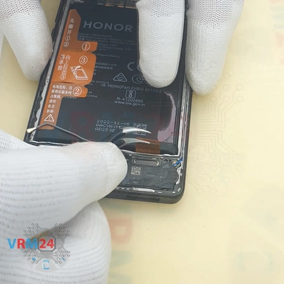How to disassemble HONOR X9a, Step 12/3