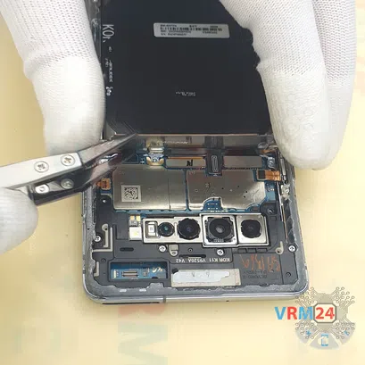 Cómo desmontar Samsung Galaxy S10 5G SM-G977, Paso 5/4