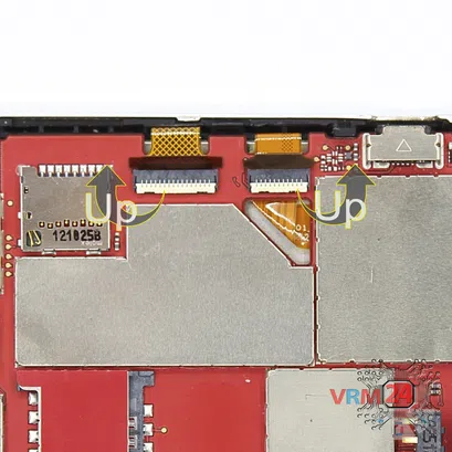 How to disassemble HTC Desire C, Step 6/2