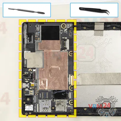 How to disassemble Asus ZenPad 8.0 Z380KL, Step 14/1