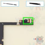 Cómo desmontar Asus ZenPad 10 Z300CG, Paso 12/1