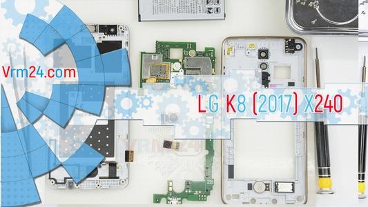 Technical review LG K8 (2017) X240