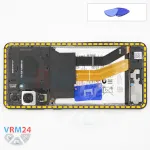 How to disassemble Samsung Galaxy M55 SM-M556, Step 6/1