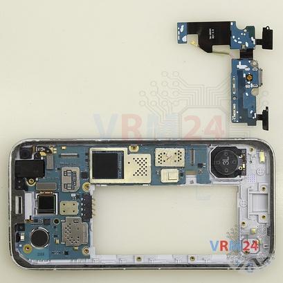 Cómo desmontar Samsung Galaxy S5 mini SM-G800, Paso 12/2