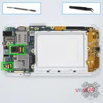 How to disassemble LG L70 D325, Step 6/1