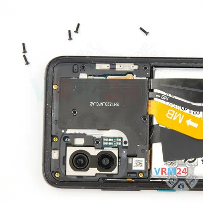 How to disassemble Asus ZenFone 8 I006D, Step 4/2